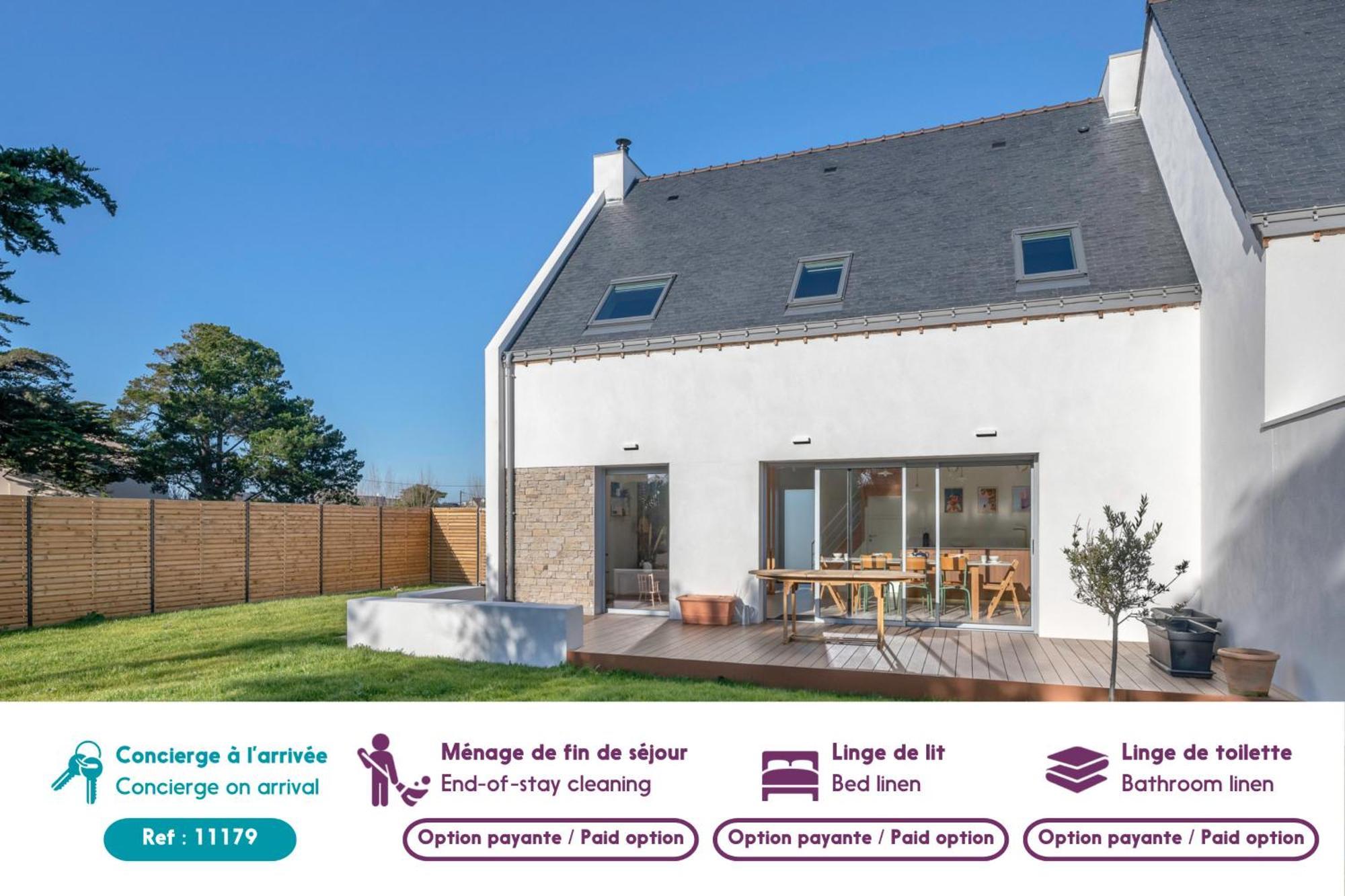 300M De La Plage - Belle Maison A Sarzeau Exterior foto